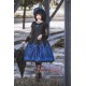 Surface Spell Gothic Nocturne Puffy Sleeve One Piece(Full Payment Without Shipping)